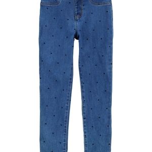 NWT! OshKosh Bgosh size 5 Gils Heart Jeggings